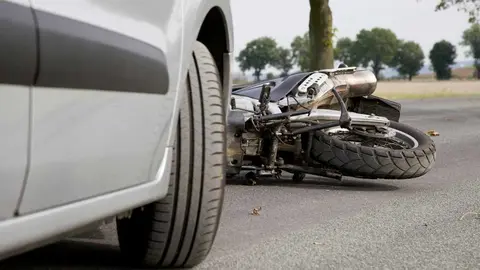Accidente de moto