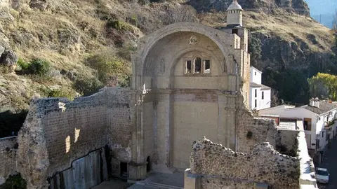 Las ruinas de Santa Mar&iacute;a en Cazorla