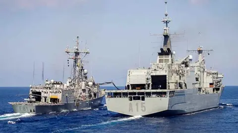 10 positivos en la fragata Juan de Borb&oacute;n y el buque Cantabria