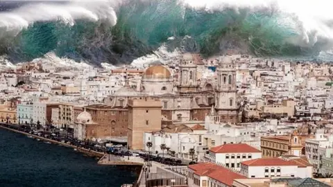 C&aacute;diz se encuentra en riesgo por un posible maremoto