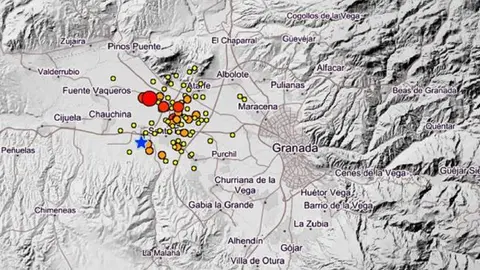 El enjambre s&iacute;smico del invierno