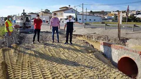 Obras en La Ina (Jerez de la Frontera)