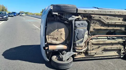 Tremendo accidente en la carretera A-491, en El Puerto de Santa Mar&iacute;a con cuatro heridos | El Puerto Al Minuto