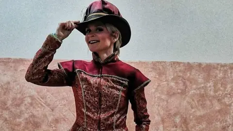 Roc&iacute;o Hermida, componente del coro de Los Ni&ntilde;os