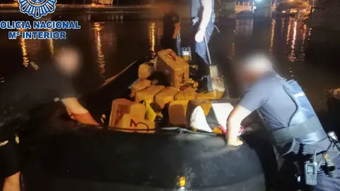 Alijo de droga en el R&iacute;o Guadalete