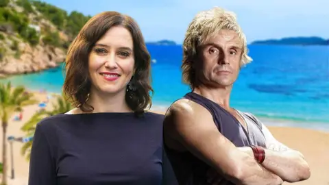 Isabel D&iacute;az Ayuso y Nacho Cano en Ibiza | Foto: El Mira
