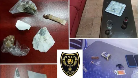 Drogas incautadas en un local de Los Barrios (C&aacute;diz)