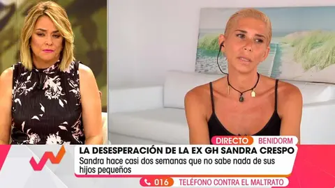Sandra Crespo en 'Viva la Vida'