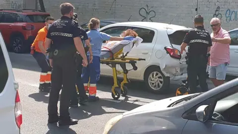 Brutal colisi&oacute;n frente a un Sex Shop en Jerez provoca varios heridos | Jes&uacute;s Catal&aacute;n para El MIRA