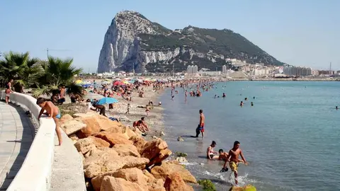 Playa de Poniente en La L&iacute;nea de la Concepci&oacute;n