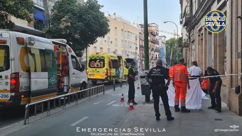 Un hombre ha muerto en la calle Recaredo de Sevilla