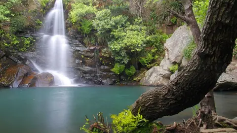 El paraje donde se perdi&oacute; el joven