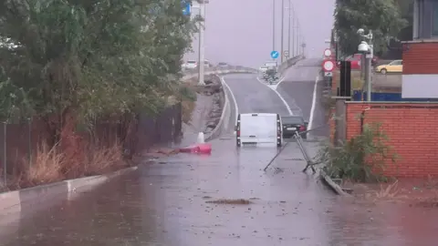 Inundaciones en Madrid