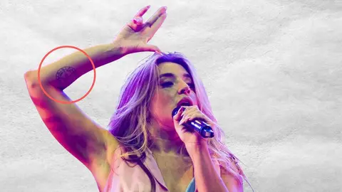 Uno de los tatuajes de Lola &Iacute;ndigo