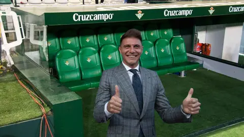 Joaqu&iacute;n en el banquillo del Benito Villamar&iacute;n