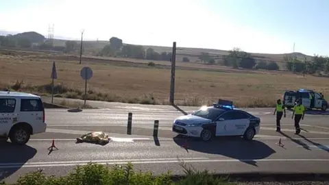 Un hombre ha muerto atropellado en Encinasola