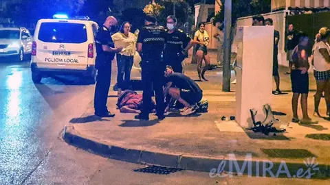 Colisi&oacute;n en Jerez entre un coche y una moto acaba con dos heridos | El MIRA