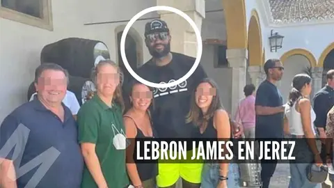 Lebron James se pasea por Jerez y prueba los mejores vinos del mundo antes de partir hacia Los &Aacute;ngeles