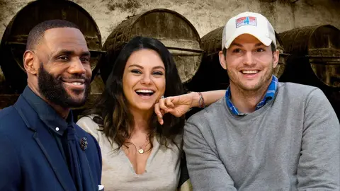 LeBron James, Mila Kunis y Aston Kutcher, embajadores de los vinos de Jerez