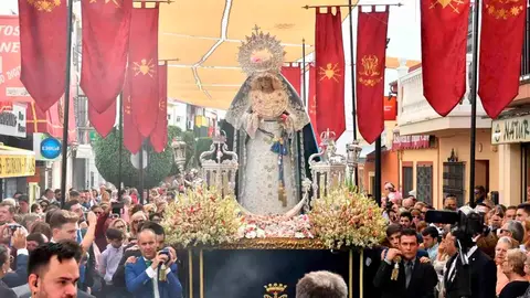 Virgen de los Dolores de la Hermandad Sacramental de Tomares