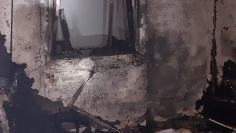 Incendio en San Fernando