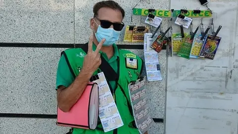 El vendedor de la ONCE que ha dado el premio en Mairena del Alcor