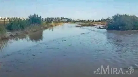 Inundaci&oacute;n en las Tablas 