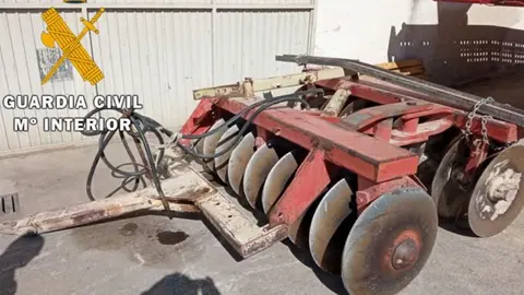 Robo de aperos agr&iacute;colas en Ja&eacute;n