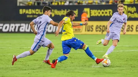 Pacha Espino en el C&aacute;diz CF - FC Barcelona