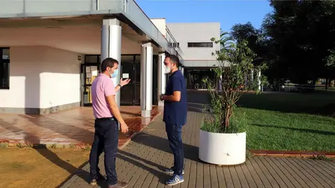 C&aacute;maras de videovigilancia en el edificio Jerez 2002