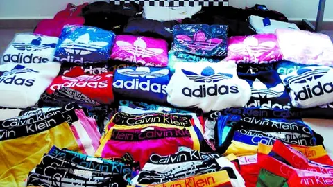 Incautaci&oacute;n de ropa falsificada en Huelva