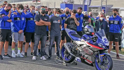 Jerez rinde homenaje al joven Dean Berta Vi&ntilde;ales tras su accidente mortal en el &Aacute;ngel Nieto