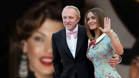 Salma Hayek no se puede creer lo que le ha pasado a Fran&ccedil;ois-Henri Pinault, ex de Linda Evangelista
