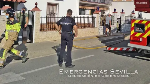 Tragedia en Sevilla al morir un hombre de 70 a&ntilde;os y se salva un beb&eacute; y una mujer