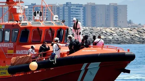 Tres pateras han llegado hasta la costa de Almer&iacute;a