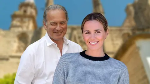 Claudia Osborne, hija de Bert&iacute;n Osborne, se casa en Jerez