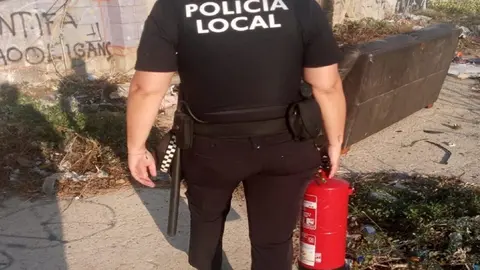 Conato de incendio en los terrenos abandonados de CASA en C&aacute;diz