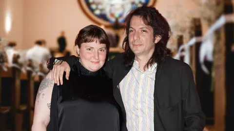 La boda secreta de Lena Dunham y Luis Felber