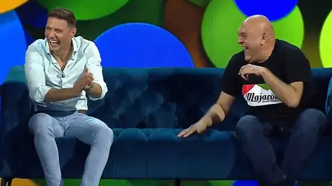 Comandante Lara y Bert&iacute;n Osborne afianzan d&iacute;as de chistes con Joaqu&iacute;n