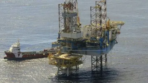 La plataforma de gas Castor