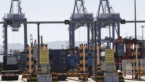 El puerto de Algeciras