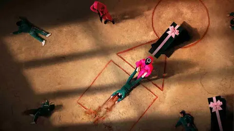 Una escena de 'El juego del calamar' de Netflix