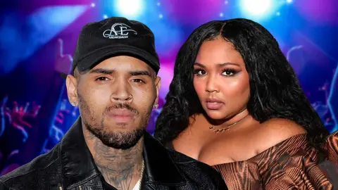 Por esto critican a Lizzo tras posar con Chris Brown