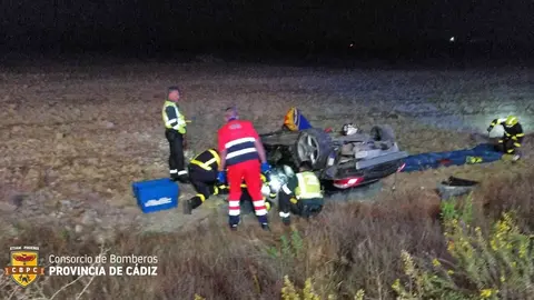 Accidente en Sanl&uacute;car de Barrameda