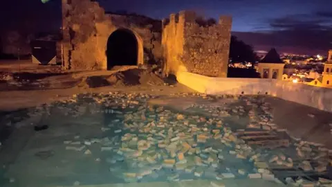 El castillo de Alcal&aacute; de Guadaira