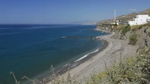 La playa de Poniente en La L&iacute;nea de la Concepci&oacute;n