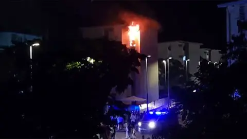 Incendio en la calle Torremolinos de C&oacute;rdoba