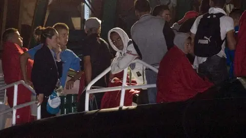 Patera a la deriva en Almer&iacute;a