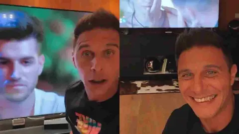 Joaqu&iacute;n incendia Instagram comentando 'La &Uacute;ltima Tentaci&oacute;n' entre gritos y carcajadas