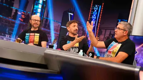 Santiago Segura, Jos&eacute; Mota y Florentino Fern&aacute;ndez en El Hormiguero